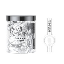White Rhino - Bubble Carb Cap - 30ct Jar (MSRP $10.00ea)