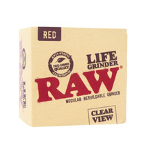 RAW® - 4 Piece Life Grinder - Clear View (MSRP $65.00)