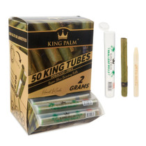 King Palm - Natural Pre-Roll Cones - King Size - 50ct Display (MSRP $2.00ea)