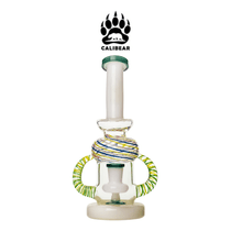 8.5" Horns Glass Dab Rig by Calibear *Drop Ship* (MSRP $78.00)