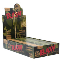 RAW® - Camo Rolling Papers King Size (50ct) - Limited Edition - Display of 24 (MSRP $3.00ea)