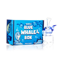 Hemper - Blue Whale Water Pipe  with 14M Bowl (MSRP $50.00)