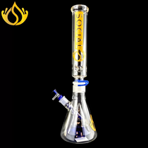 Social Glass - 18" Social Trojan Detachable Beaker Water Pipe - with 14M Bowl (MSRP $120.00)