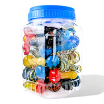 3" Assorted Design Paradise Spoon Hand Pipe - 45ct Jar (MSRP $20.00ea)