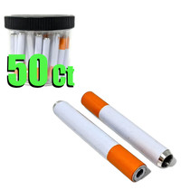 3" Metal Cigarette Hand Pipe - 50ct Jar (MSRP $2.00ea)