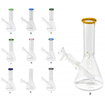 8" Translucent Essence Beaker Water Pipe - with 14M Bowl (MSRP $30.00)