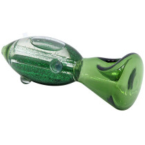 4.8" Glycerin Glitter Assorted Chillum Hand Pipe (MSRP $30.00)