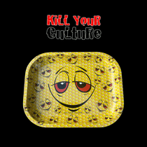(NEW) Metal Rolling Trays by Kill Your Culture *Drop Ship* (MSRP $12.99-$15.99)