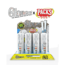 GLONES x PACKS King Sized Glass Tip Cones 2ct (Box of 12) *Drop Ship* (MSRP $3.99 Each)
