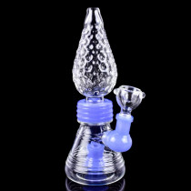 8.5" Lamp Shaped Banger Hanger Water Pipe - with 14M Bowl (MSRP $30.00)