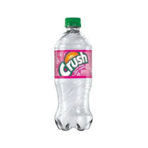 Crush (Canada) - Clear Cream Soda - Display of 24 (MSRP $8.00ea)