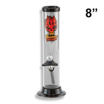 Headway  Designs - 8" PolyCarb Straight Water Pipe - with Funnel Slider (MSRP $25.00)