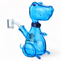 Chill Glass - 6" Sip The Dino Water Pipe - with 14M Bowl (MSRP $50.00)