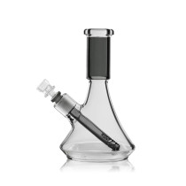 GRAV® - 6.7" Deco Beaker Water Pipe - Small - with 10M Bowl (MSRP $80.00)