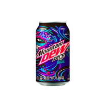 Mountain Dew (South Korea) - Blue Shock Zero Sugar - Display of 24 (MSRP $8.00ea)