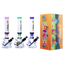 Cheech Glass - 16" Slow Steady Beaker Water Pipe - with 14M Bowl (MSRP $200.00)