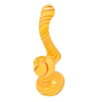 5" Frit & Swirl Rod Art Bubbler Hand Pipe (MSRP $10.00)
