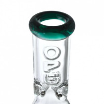 On Point Glass - 8" 9mm Ice Pinch Mini Beaker Water Pipe - with 14M Bowl (MSRP $45.00)