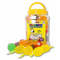 Juicy Chew (Taiwan) - Fruit Shaped Jelly Cups - Display of 40 (MSRP $4.00ea)