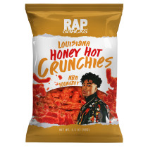 Rap Snacks (US) - NBA Youngboy Honey Hot Crunchies - Display of 16 (MSRP $6.50ea)