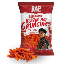 Rap Snacks (US) - NBA Youngboy Blazin Hot Crunchies - Display of 16 (MSRP $6.50ea)