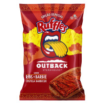 Ruffles (Brazil) - Outback Steakhouse Ribs - Display of 25 (MSRP $7.50ea)