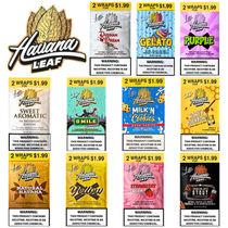 Havana Leaf - Little Tobacco Wraps (2ct) - Pre-Priced - Box of 20 (MSRP $1.99ea)