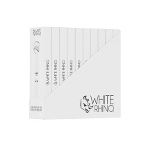 White Rhino - Glass Packing Tool with Disc Carb Cap - Display of 10 (MSRP $15.00ea)