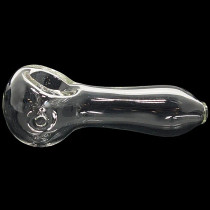 4" Clear Spoon Hand Pipe (MSRP $15.00)