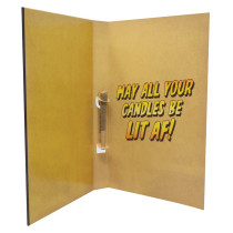 RAW® - Birthday Card - Pack of 5 (MSRP $5.00ea)