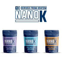 Kratom Edibles 300mg 3ct Bag (Case of 8) by Nano K *Drop Ship* (MSRP $30.00 Each)
