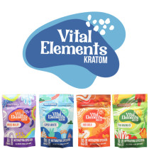 Kratom Extract Powder by Vital Elements 60g *Drop Ship* (MSRP $10.99)