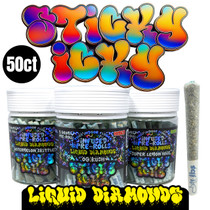 Sticky Icky - THCA Pre-Rolls with Liquid Diamonds (2g) - 50ct Jar