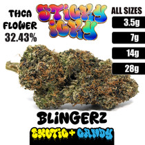 Sticky Icky - THCA Exotic Plus Candy Flower - Blingerz (Hybrid)