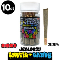 Sticky Icky - THCA Pre-Rolls 1.5g - Exotic Plus Candy - 10ct Jar