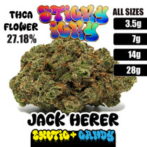 Sticky Icky - THCA Exotic Plus Candy Flower - Jack Herer (Sativa)
