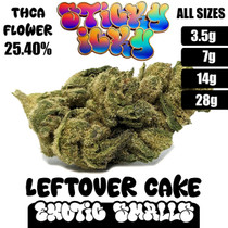 Sticky Icky - THCA Exotic Smalls Flower - Leftover Cake (Indica)