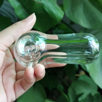 4" Ultra THICK Clear Spoon Hand Pipe (MSRP $20.00)