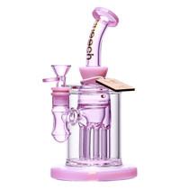Cheech Glass - 9" Life is Better Transparent Rig Water Pipe - with 14M Bowl (MSRP $100.00)