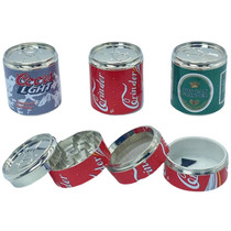 2" 4 Part Pop Top Can Grinder - Display of 6 (MSRP $7.00ea)