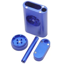 3" Assorted Metal Grinder Dugout Set (MSRP $20.00)