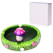 4.2" Resin Mushroom Flower Ash Tray (MSRP $10.00)