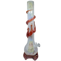 16'' Flames Assorted Soft Glass Water Pipe - with 14M Bowl (MSRP $60.00)
