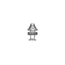 Calibear - Puffco Pivot Compatible Topper - Ring Plug - Clear (MSRP $12.00)