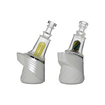 Calibear - Puffco Peak Compatible Topper - Color Dome Perc - Lemon Candy (MSRP $75.00)