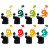 Calibear - Puffco Peak & Peak Pro Compatible Replacement Glass - Regal Spiral with Opal - Green (MSRP $70.00)