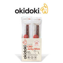 Okidoki - CBD Beef Jerky Bites for Pets 40MG 1ct (Pack of 20) *Drop Ship* (MSRP $5.99 Each)