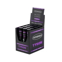 Tyson 2.0 x Futurola - Knockout OG Terpene-Infused Tobacco-Free Blunt Cone - Box of 12 (MSRP $5.00ea)