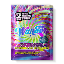 Wunder - High Potency Entheogenic Mushroom Gummies 2ct (Display of 30) *Drop Ship* (MSRP $6.99 Each)