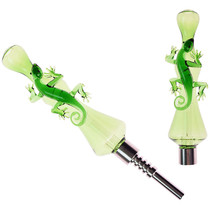 6" Assorted Lizard Nectar Pipe - with Screw Tip (MSRP $30.00)